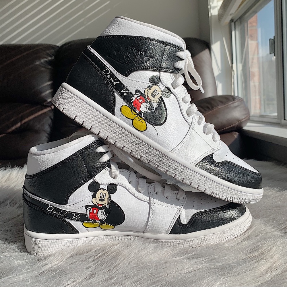 Authentic Nike AF1 Mid Customized - Picture 5 of 5
